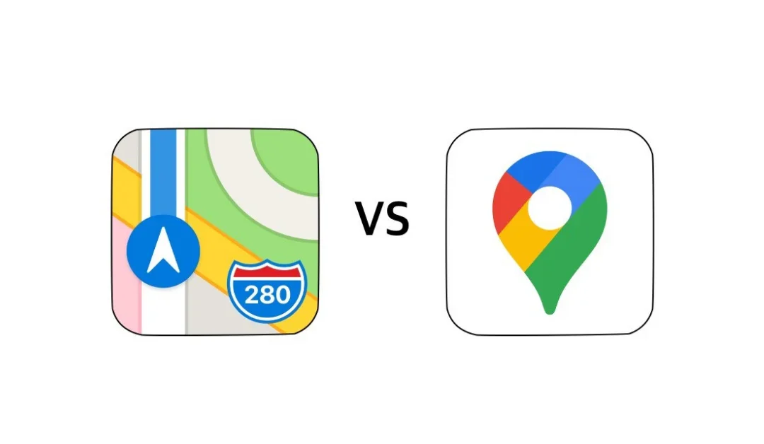 Apple maps Vs Google Map